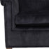Libra Lytham Club Chair Coal Velvet